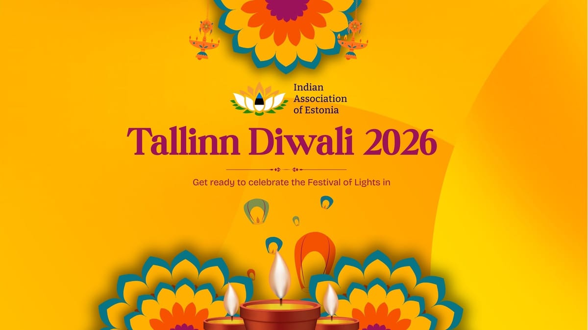 🪔 Light Up the Night! Diwali 2026 in Tallinn 🇪🇪