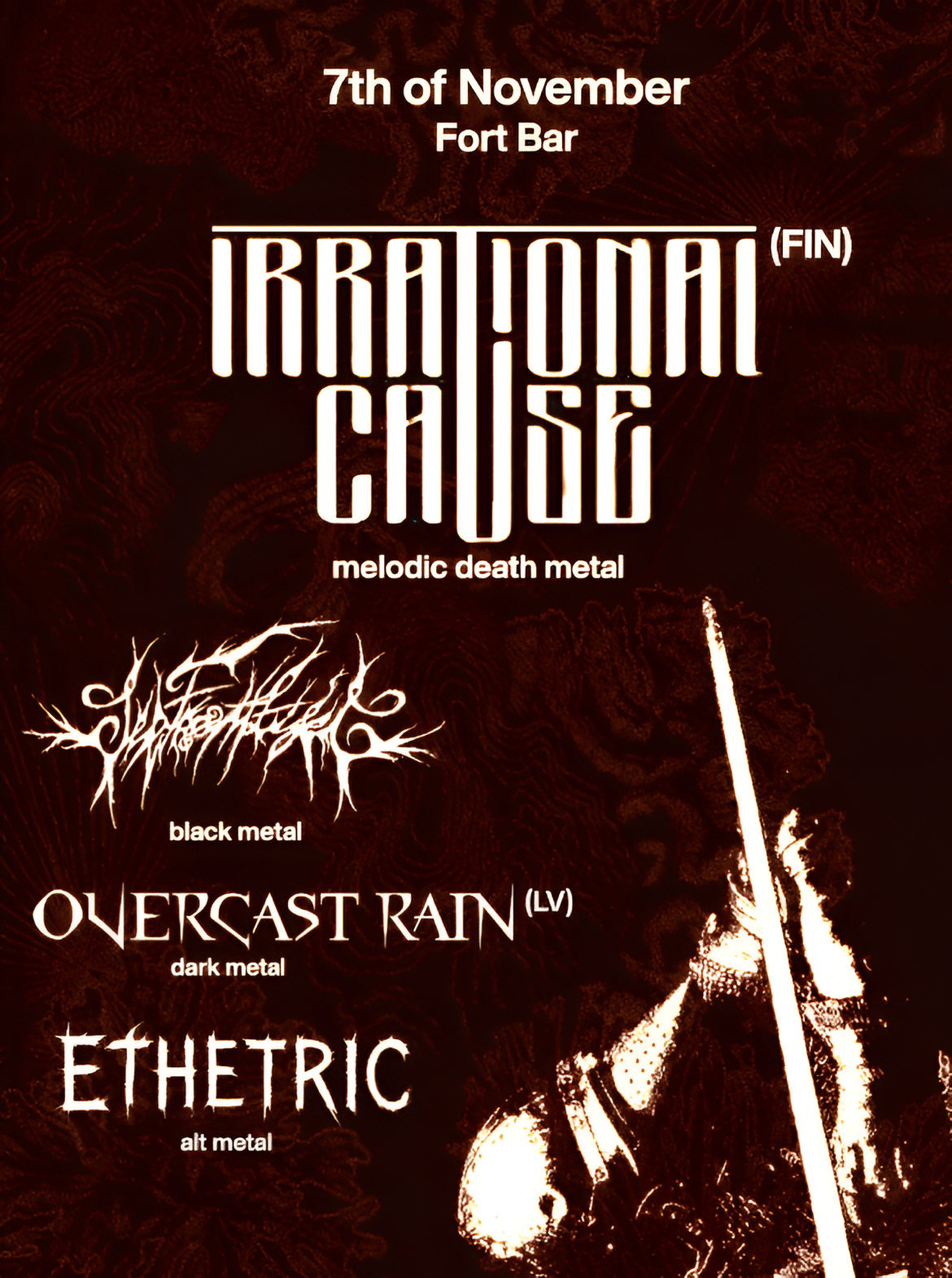 IRRATIONAL CAUSE (🇫🇮) • OVERCAST RAIN (🇱🇻) • SEPARATE FROM LIFE • ETHETRIC