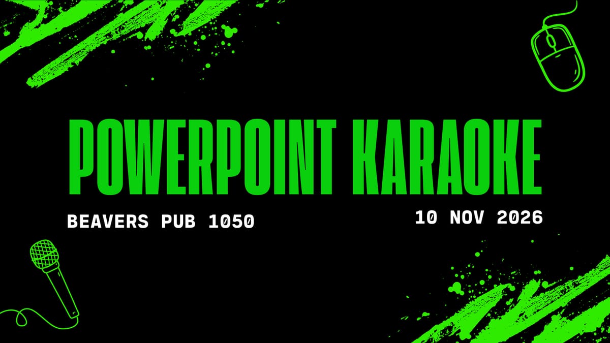 POWERPOINT KARAOKE: Impov Comedy Show in English