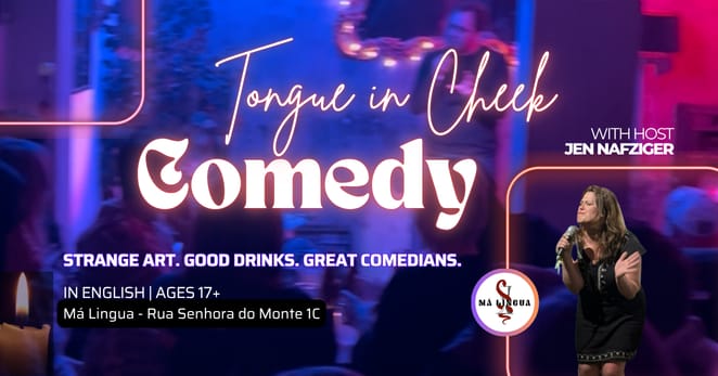 Cheek Comedy: Candlelit Comedians & Cocktails (Graça)