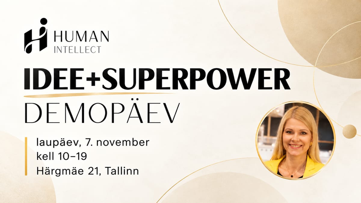 IDEE+SUPERPOWER demopäev