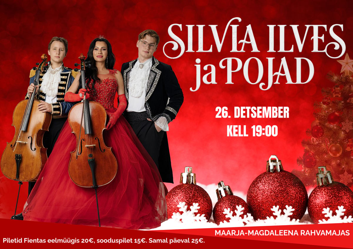 Jõulukontsert Silvia Ilves ja pojad.