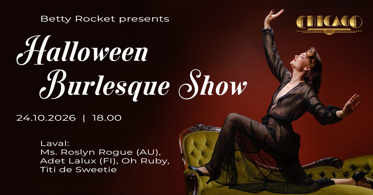 Betty Rocket presents: Halloween Burlesque Show