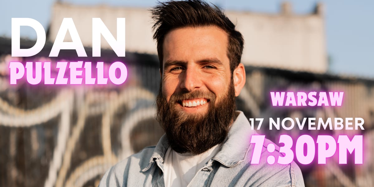 Dan Pulzello, Comedy in English