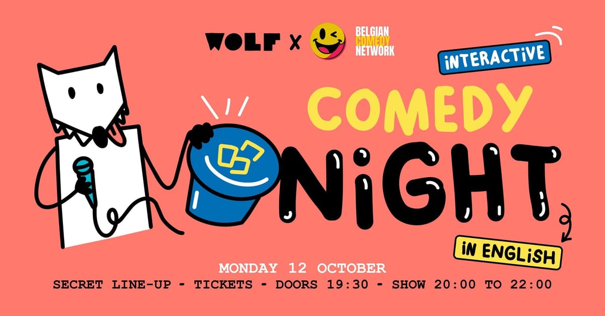 English Stand-Up Comedy Brussels: Dating Is a Joke