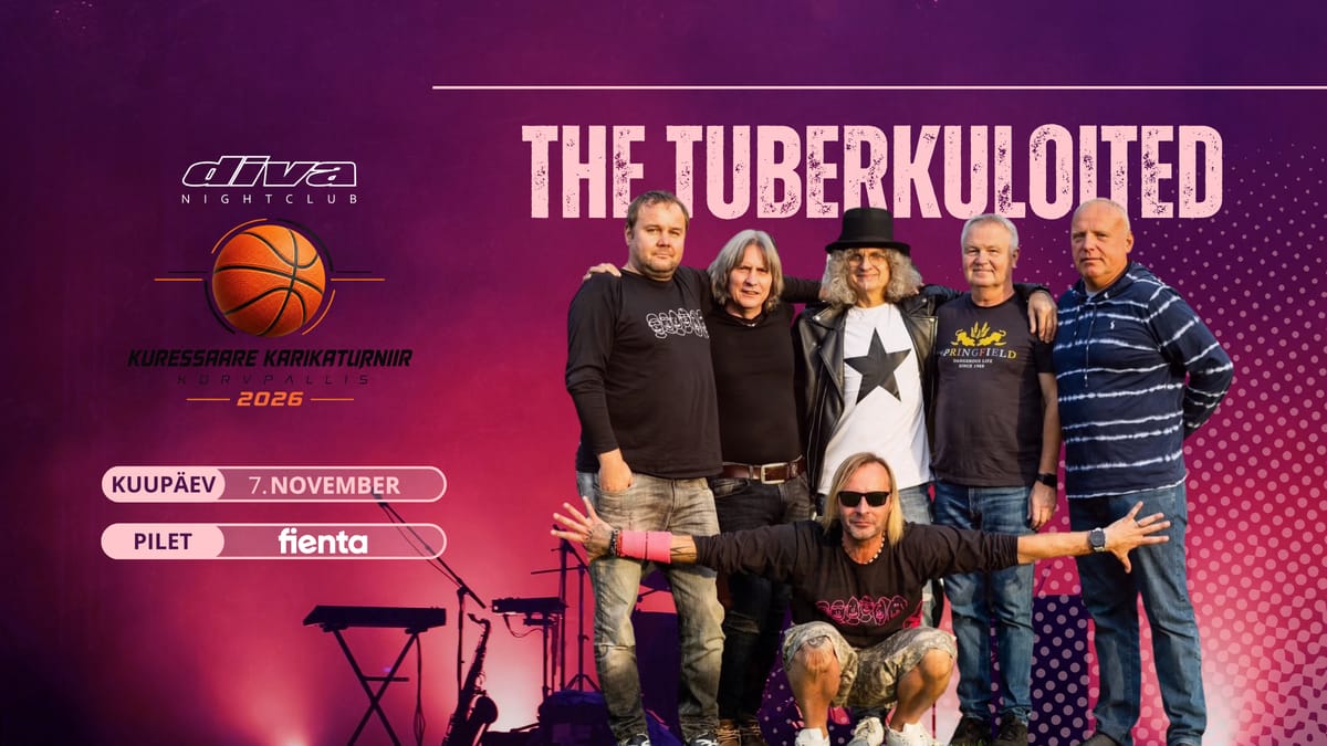 L 7.11 The Tuberkuloited - Kuressaare Karikaturniir 2026 korvapalli afterparty