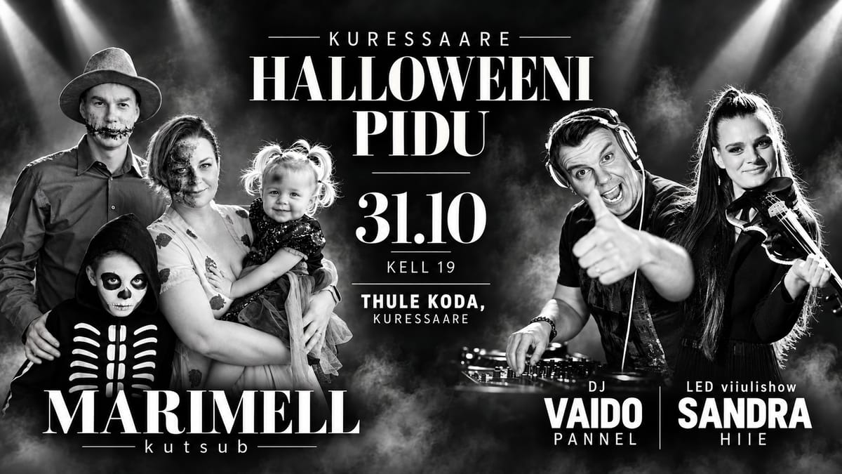 marimell kutsub: Kuressaare Halloweeni pidu