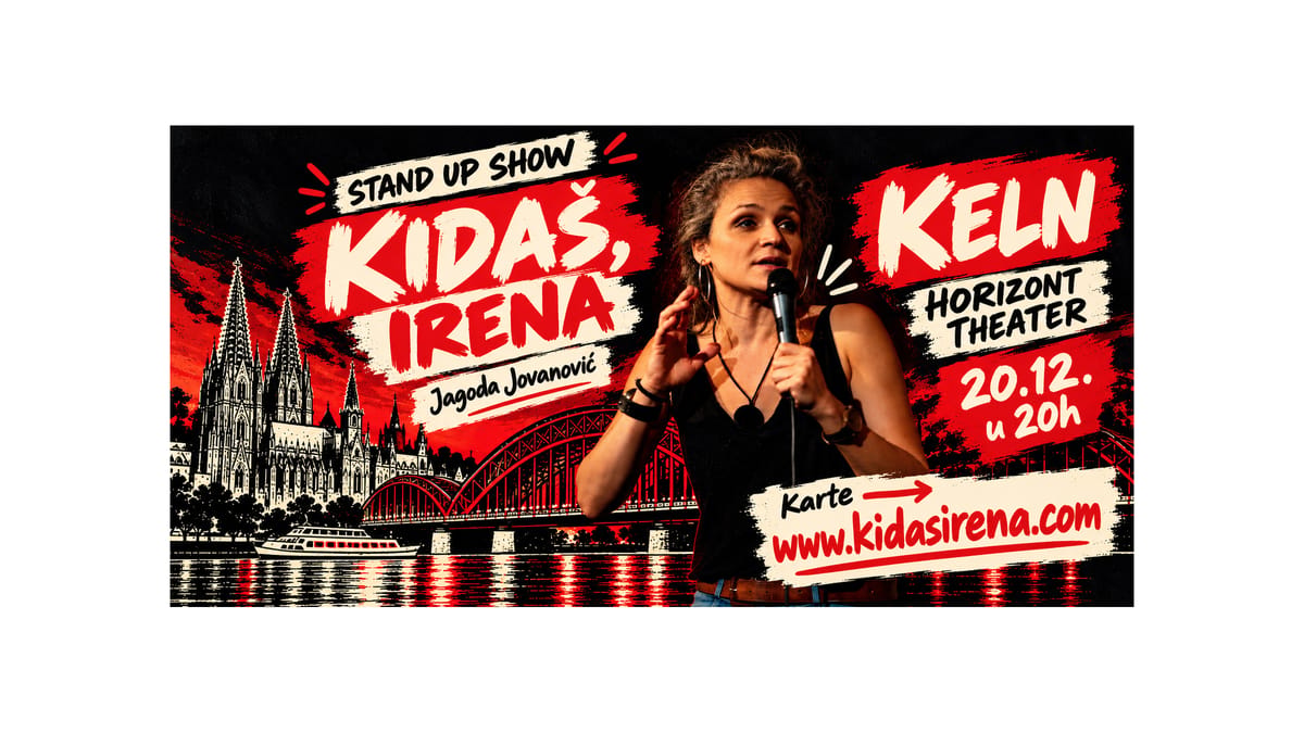 ⦾ Jagoda Jovanović Stand Up Comedy Show: PRVI PUT u KELNU!