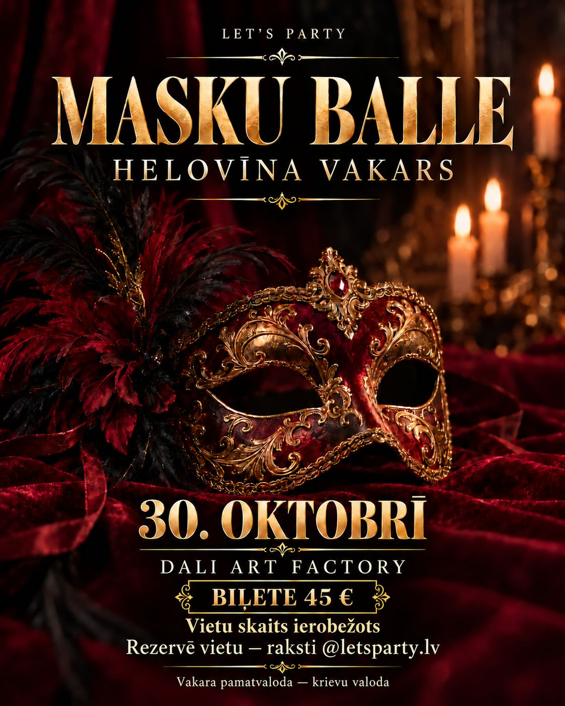 Halloween masquerade