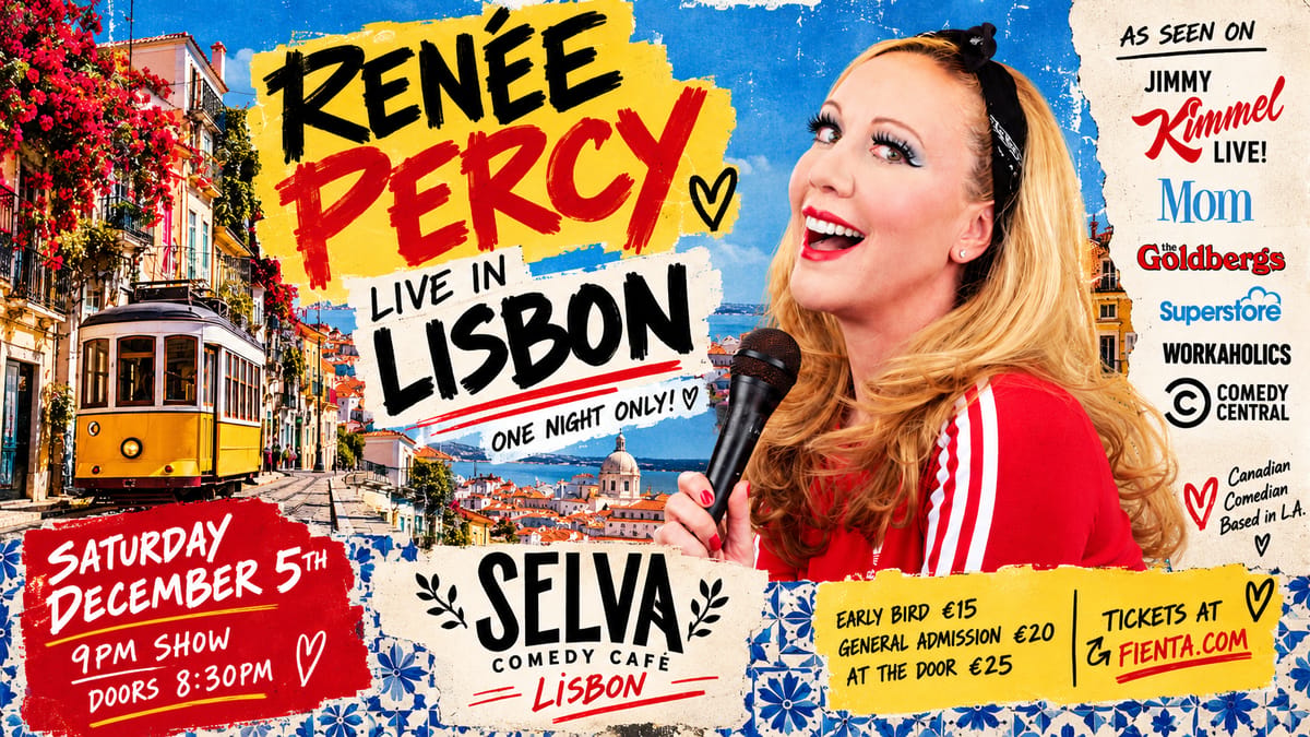 Renée Percy LIVE in Lisbon — One Night Only!
