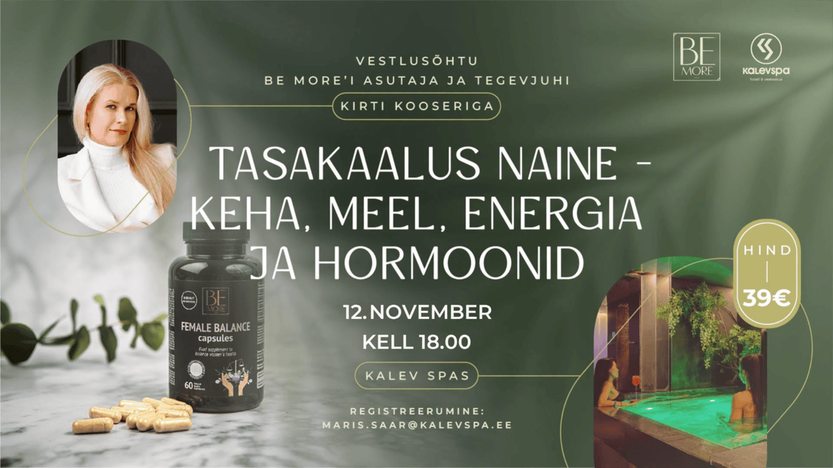 Tasakaalus naine - keha, meel, energia ja hormoonid