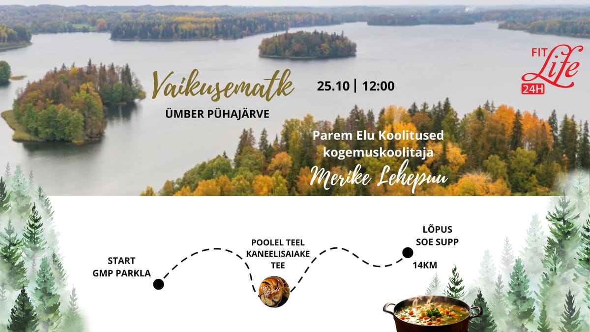 Vaikusematk ümber Pühajärve