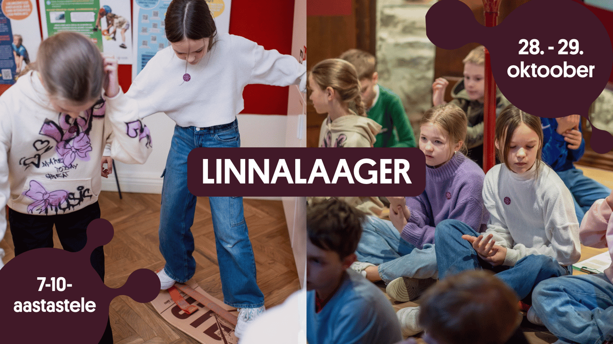 Kahepäevane linnalaager „Iseenda uurijad: keha, tunded ja sügisesed seiklused" Tervisemuuseumis (7–10-aastased lapsed)
