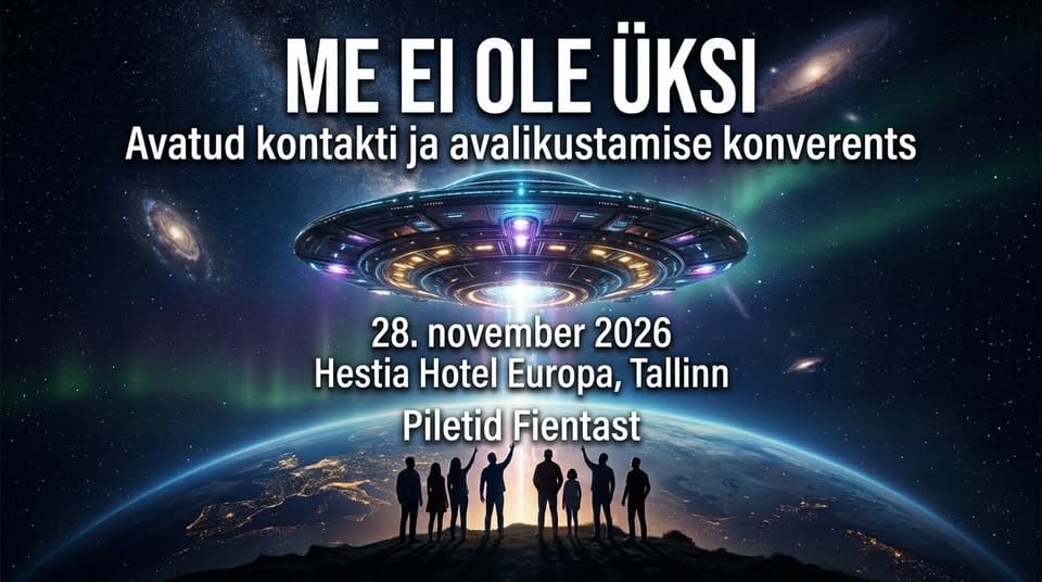 “Me ei ole üksi” - Avatud kontakti ja avalikustamise konverents