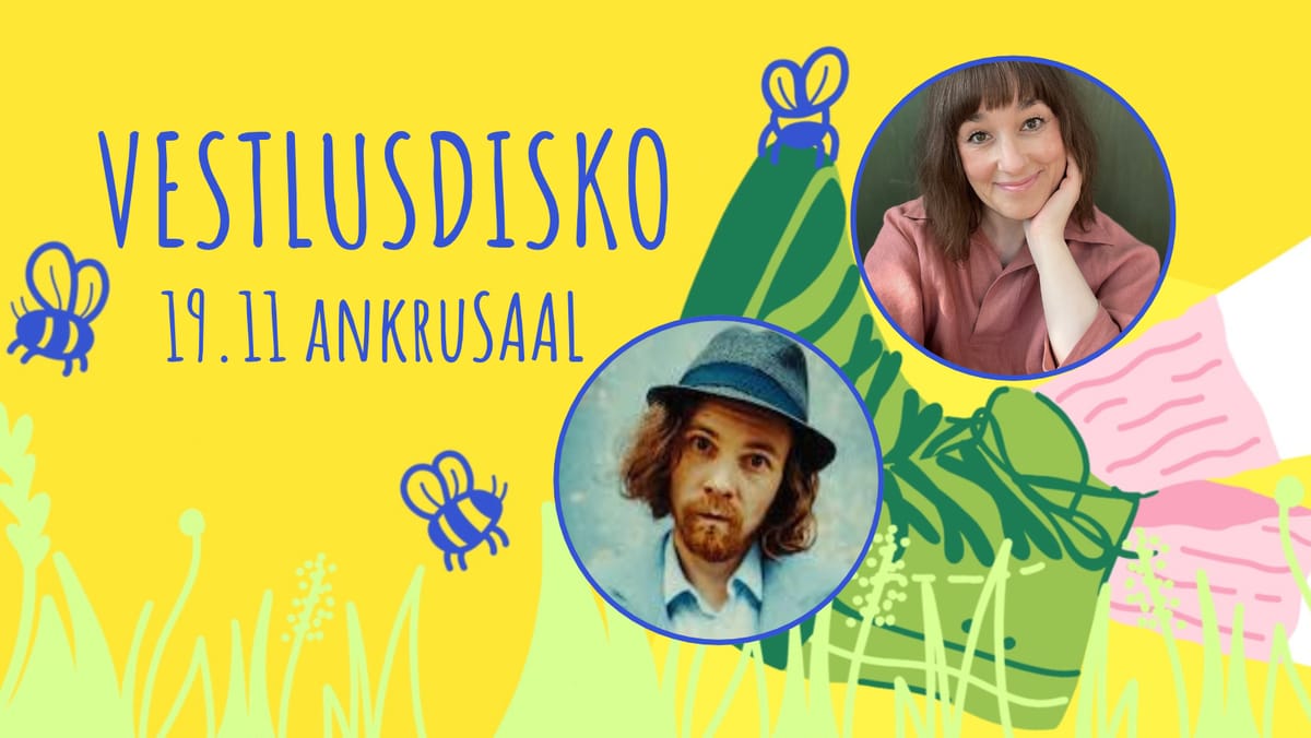 Vestlusdisko: Kristina Birk-Vellemaa ja Sten-Olle Moldau