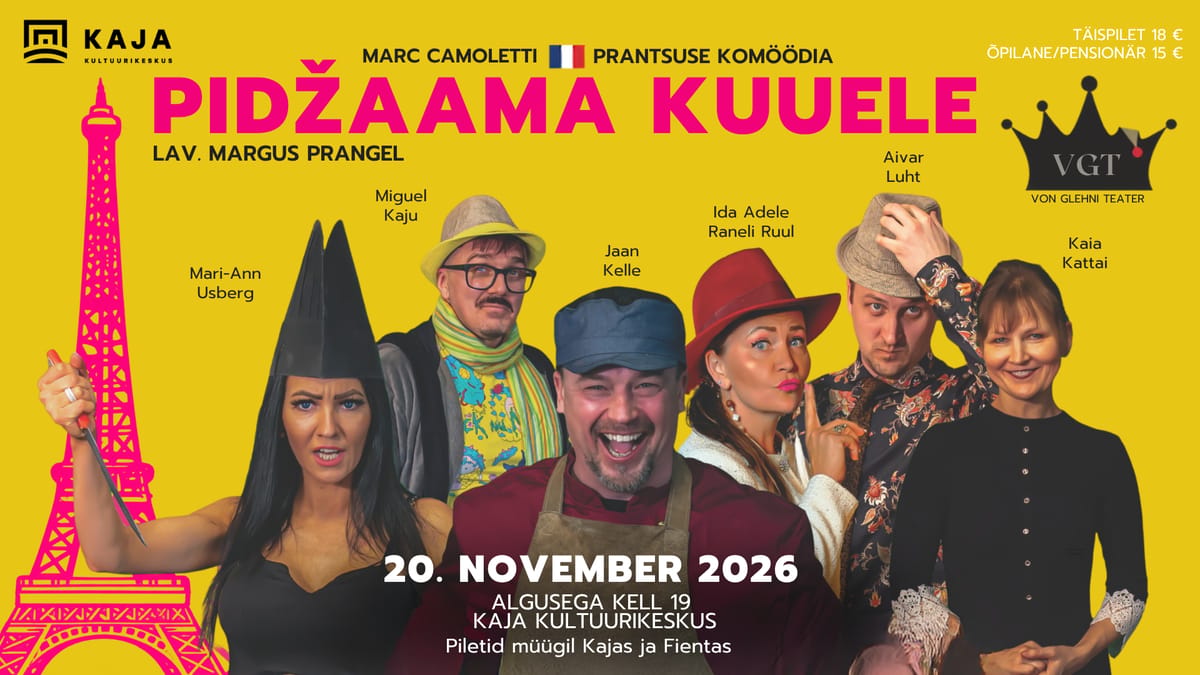 "Pidžaama kuuele" komöödia