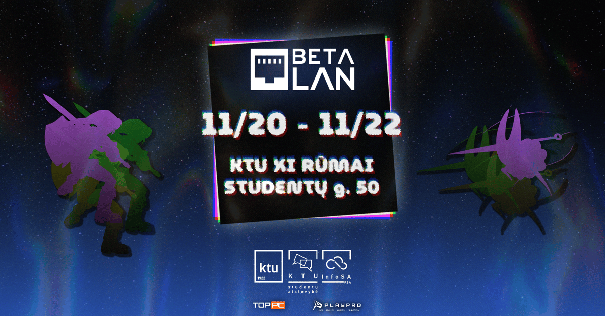 BetaLAN'26 Stebėtojo bilietas