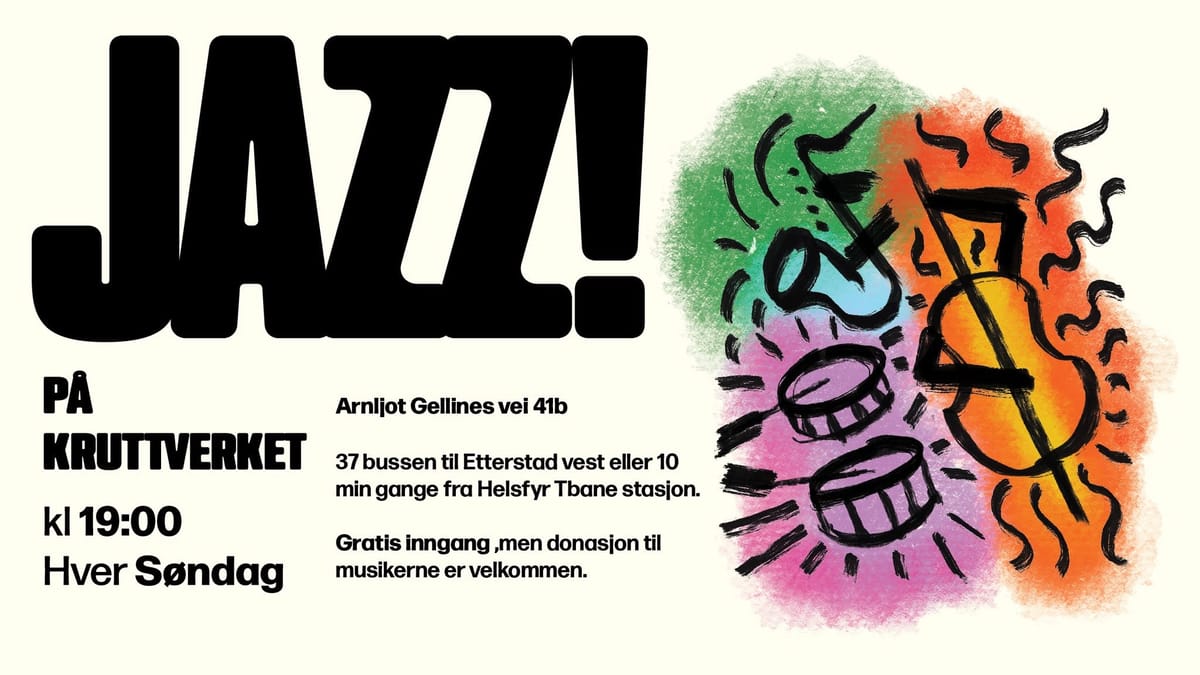🎵 Jazz på Kruttverket