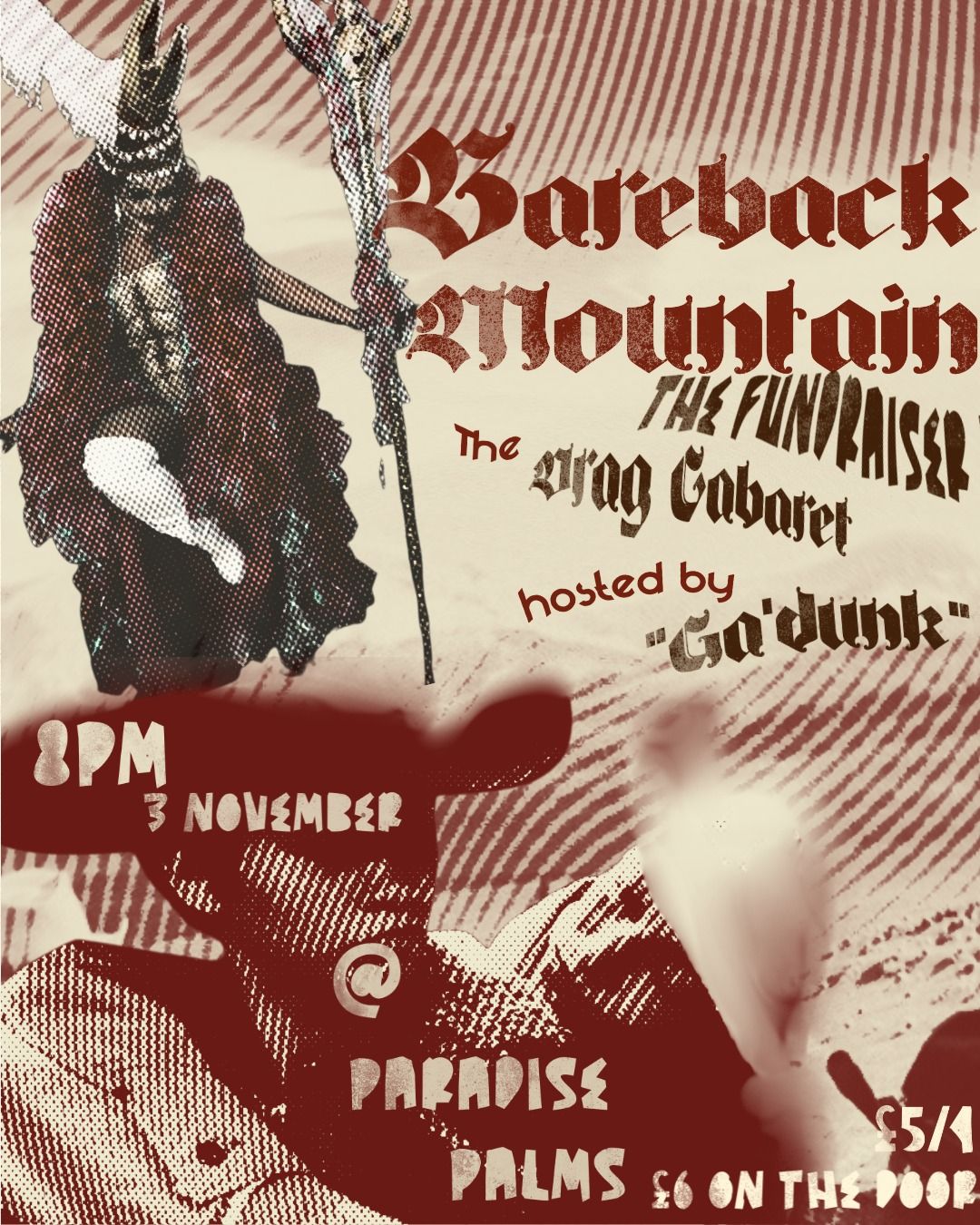 BAREBACK MOUNTAIN - A drag cabaret fundraiser