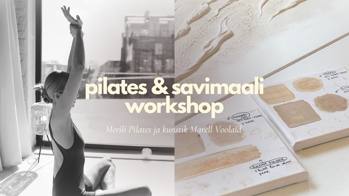 Pilates & Savimaali workshop 01.11
