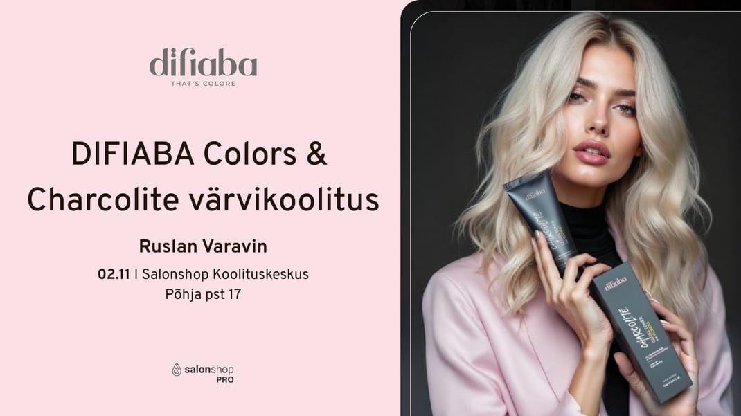DIFIABA Colors & Charcolite värvikoolitus Tallinnas