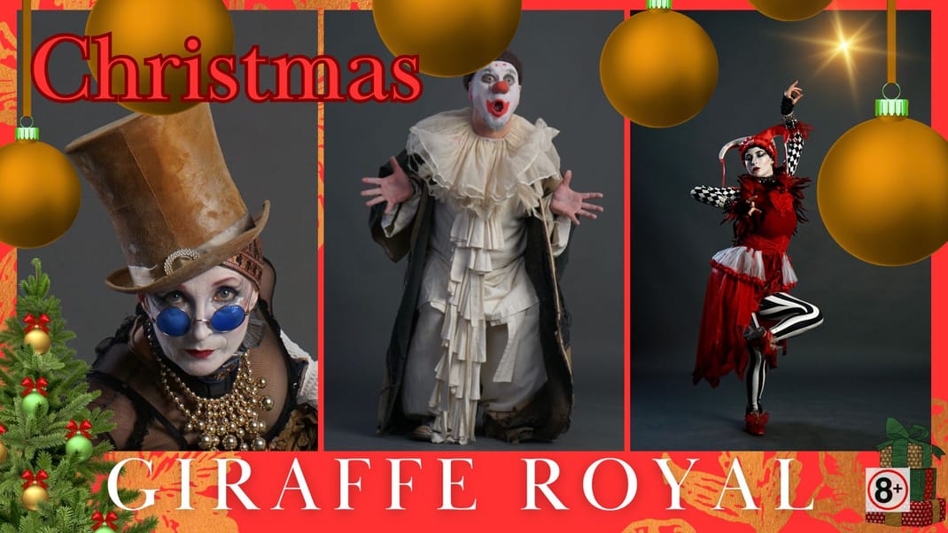 «Giraffe Royal» в Таллинне шоу-мистерия «Рождество» “Giraffe Royal” Tallinnas müstiline saade “Jõulud”.