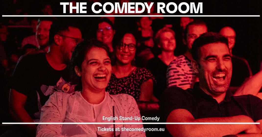 THE COMEDY ROOM in AMSTERDAM - Stand-up Comedy in English