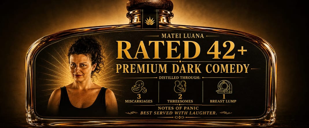 RATED 42+ in Rotterdam l Premium Dark Comedy by Luana Matei (wip) — Otros · AW Rotterdam