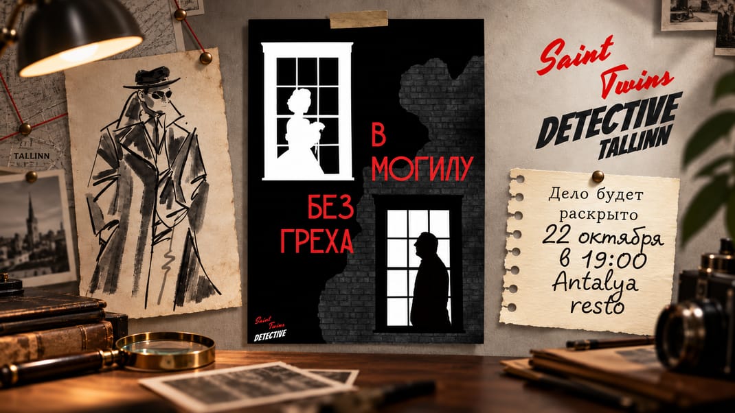 Дело №5/26 - В могилу без греха (#126) | Saint Twins Detective Tallinn