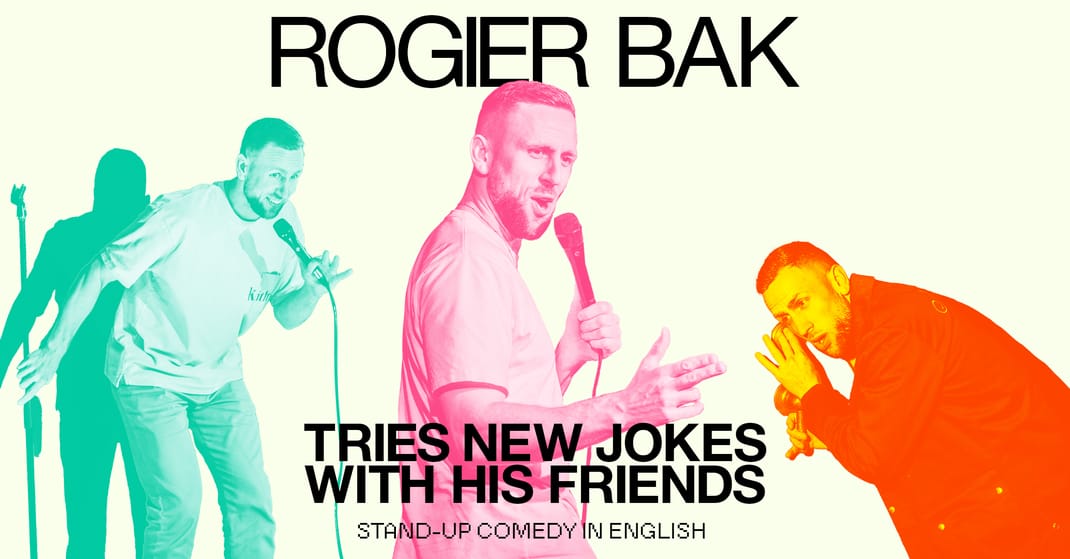 Rogier Bak Tries New Jokes! • Amsterdam • Stand-Up Comedy in English