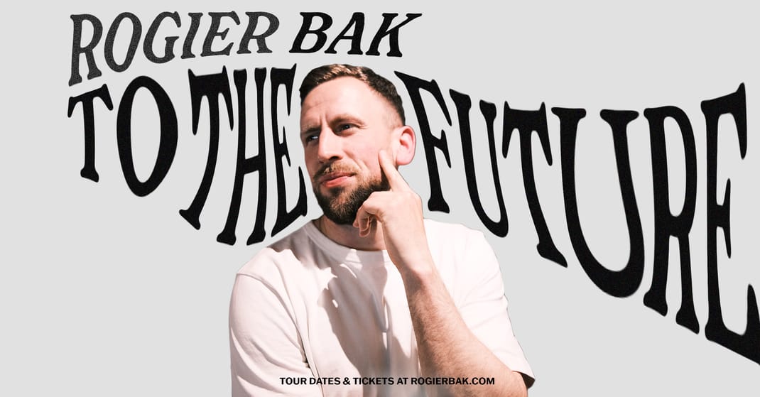 Bak To The Future • Rogier Bak in Eindhoven 🇳🇱 • Stand-Up Comedy in English — Otros · GC Eindhoven