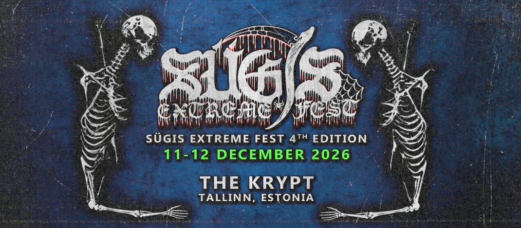 Event artwork: Sügis Extreme Fest vol. 4⚰️11–12 December 2026 ⚰️The Krypt, Tallinn