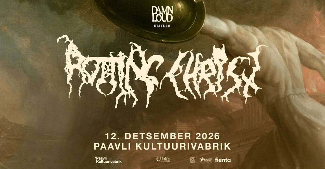 Event artwork: Rotting Christ (GR) • 12.12 • Paavli Kultuurivabrik