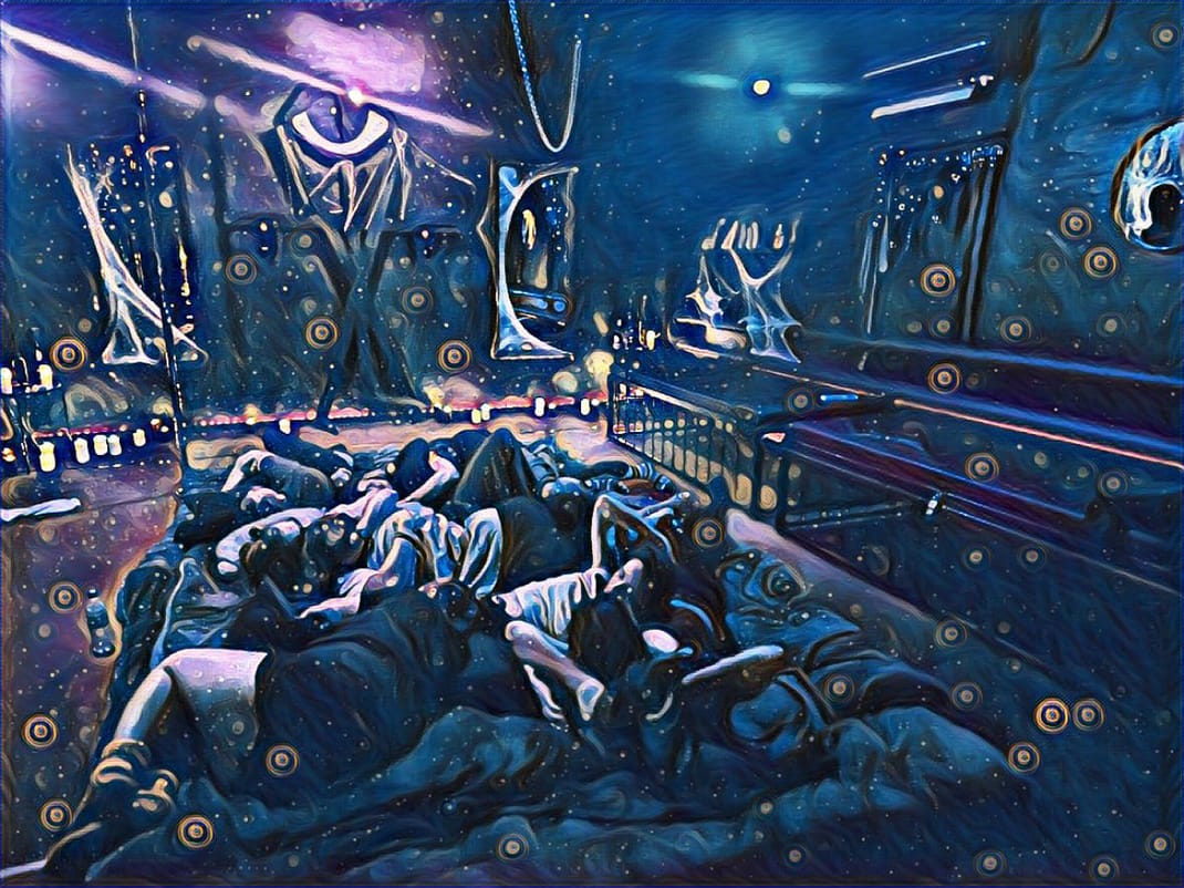 Cuddle party by Thalia Hel