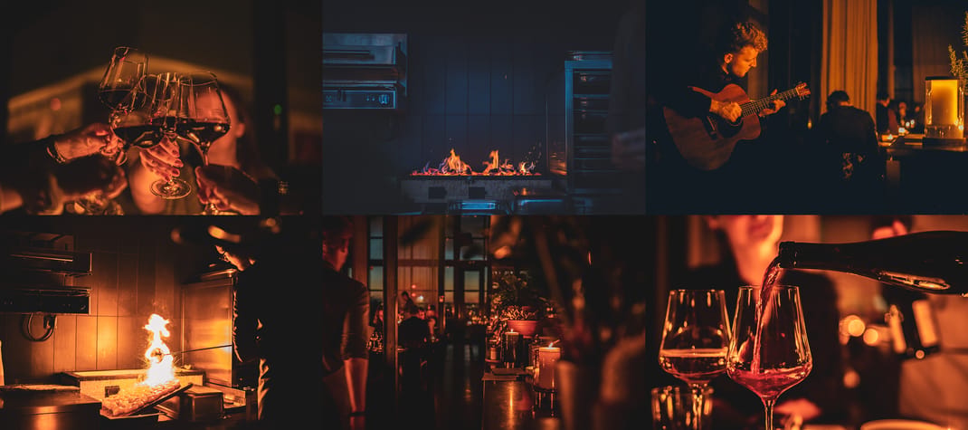 Fotografiska Blackout Dinner