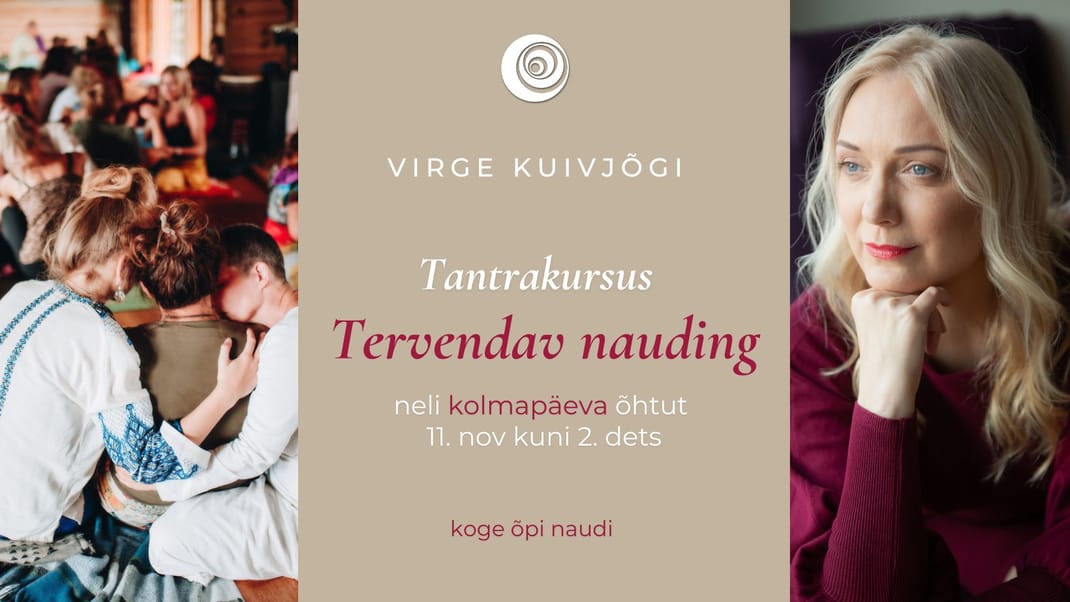 Event artwork: Tantra kursus- Tervendav nauding Tallinnas