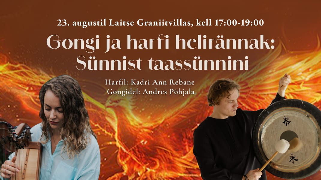 LAITSE GRANIITVILLA Gongi ja harfi helirännak: Sünnist taassünnini — Other · Laitse