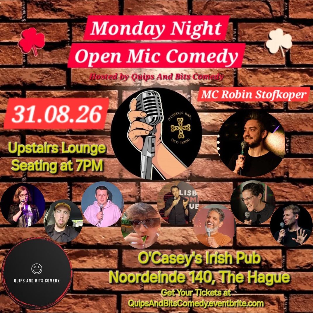 Monday Night Open Mic — Otros · GP Den Haag