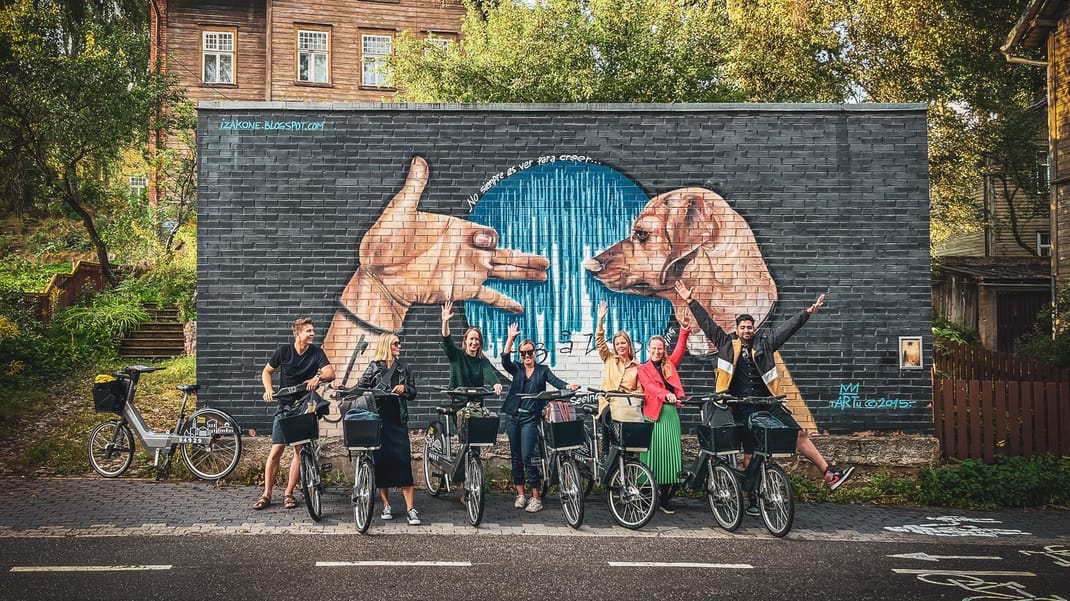 Open Urban Bike Tour in Tartu (in Russian)