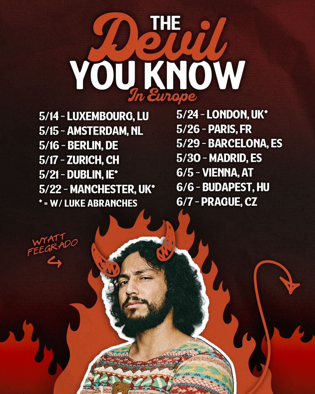 Wyatt Feegrado - One Night Only in Madrid