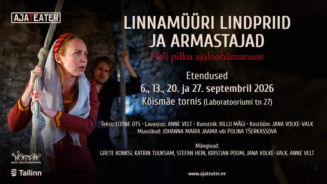 Linnamüüri lindpriid ja armastajad. Neli pilku ajaloohämarusse.