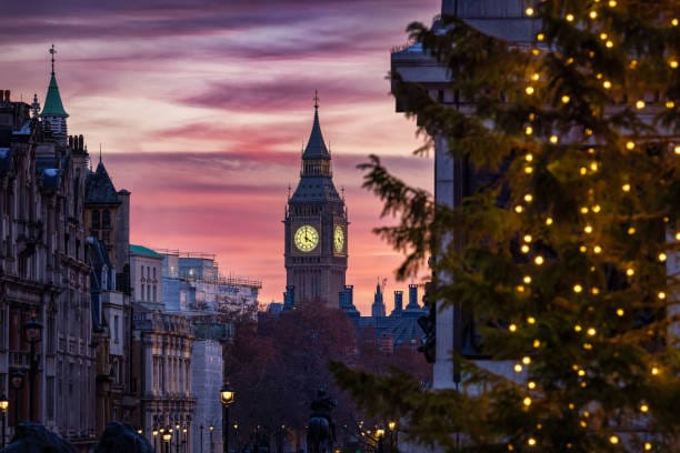 Tour of Christmas London