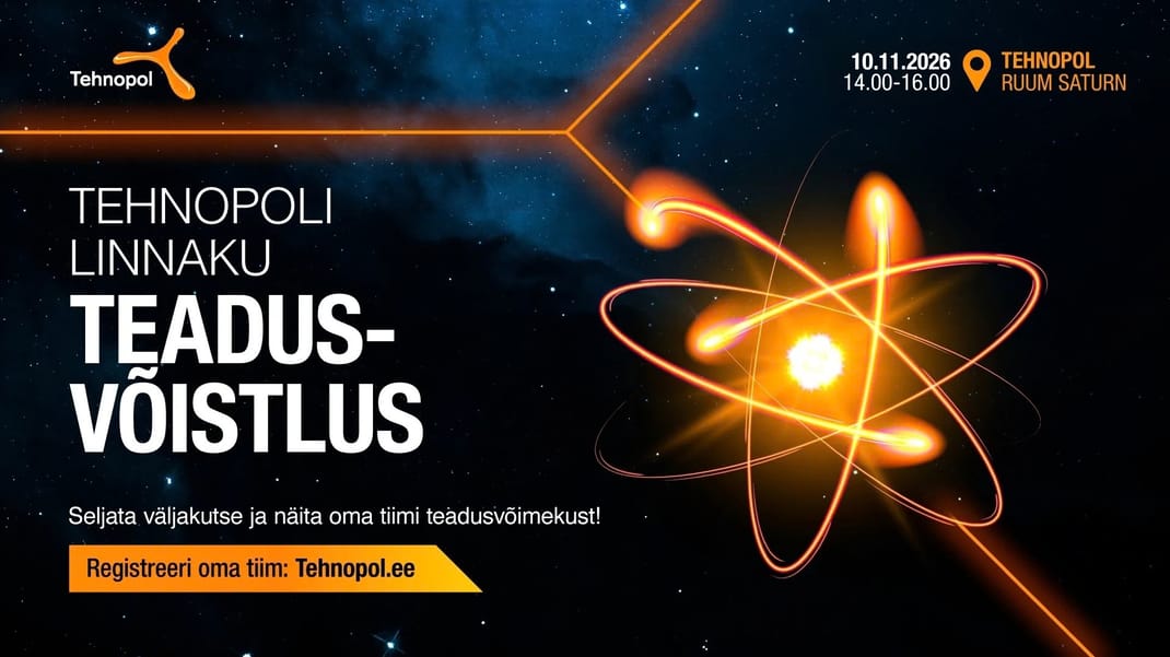 Event artwork: Tehnopol campus science competition