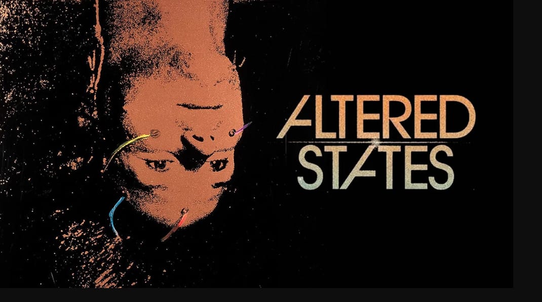 Poster for ALTERED STATES | FOMO Secret Cinema Tbilisi