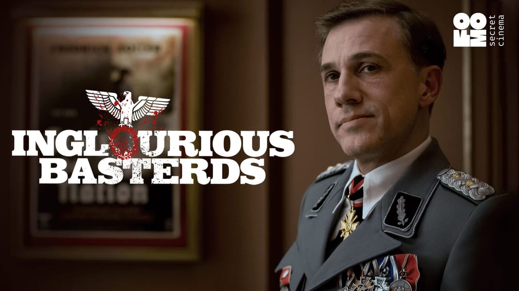 Poster for INGLOURIOUS BASTERDS | FOMO Secret Cinema Tbilisi