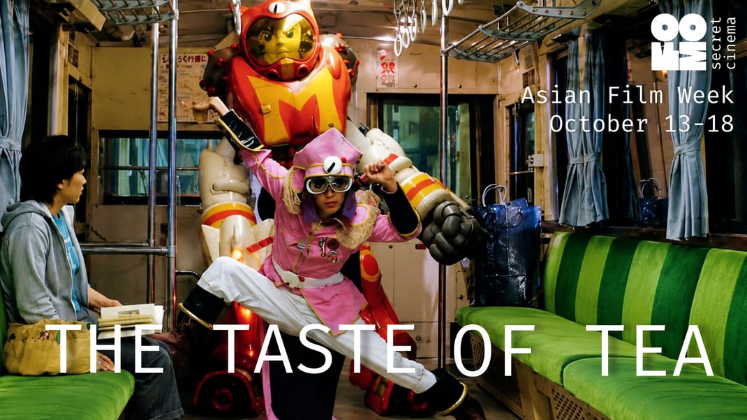 Poster for THE TASTE OF TEA | FOMO Secret Cinema Tbilisi - Asian Film Week