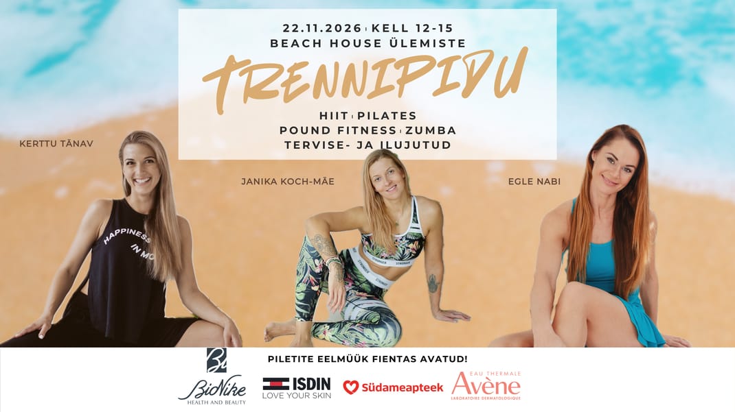 Event artwork: TRENNIPIDU 22.11.26 @ Beach House Ülemiste