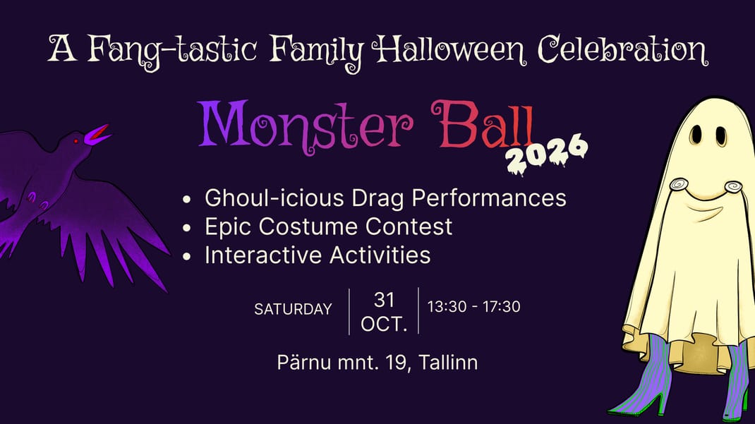 Event artwork: Monster Ball - Halloween Party in Tallinn 2026