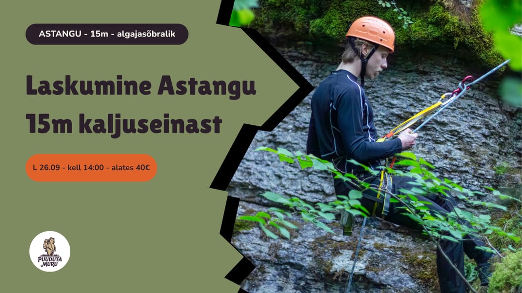 Laskumine Astangul 26.09.2026