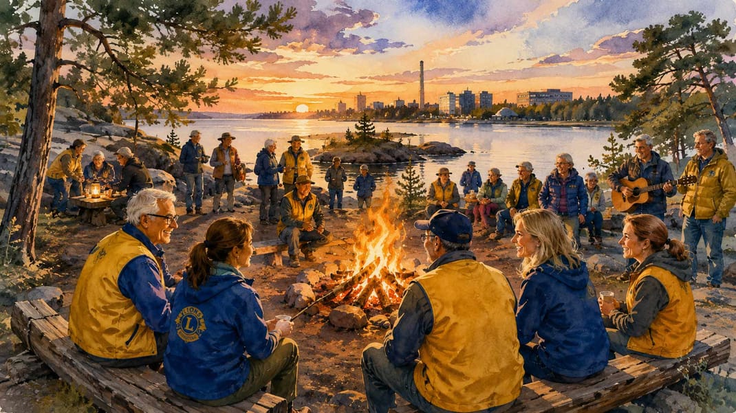 Liikkuva Piirifoorumi ja makkaranpaistoa nuotiolla — Other · Espoo